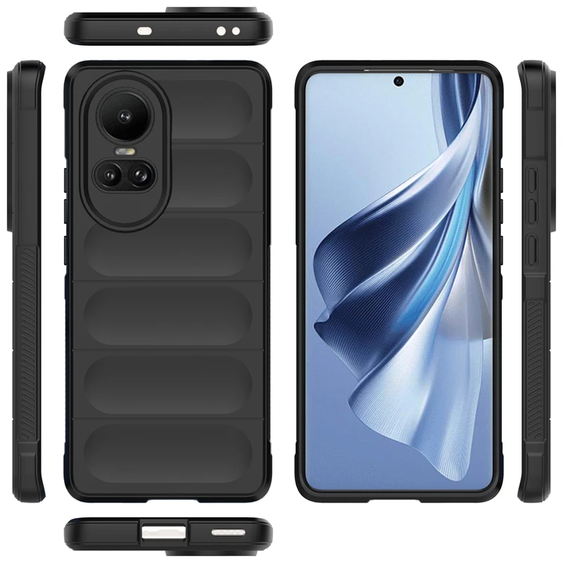 Full Cover For Oppo Reno 10 Pro 5G Case Shockproof Silicone Back Case Oppo Reno 10 Pro 5G Case For Oppo Reno 10 Pro 5G Global