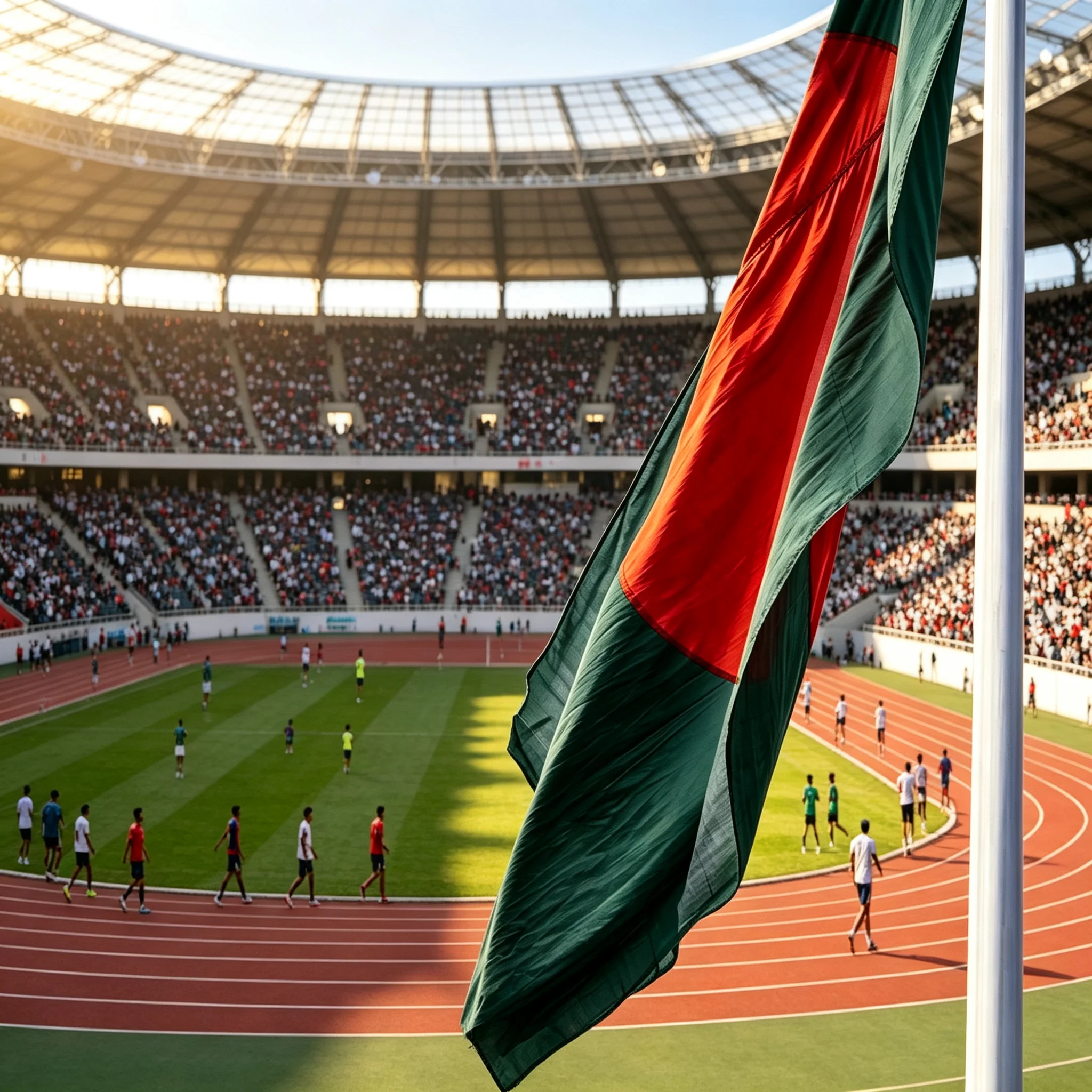 90X150cm Bengal Flag Bangladesh Flag Polyester Banners National Flag For Home Decoration