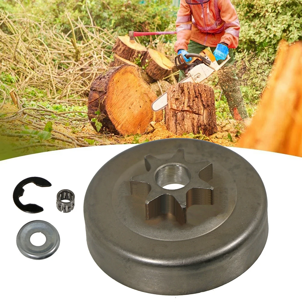Replacement Chainsaw Clutch Drum Sprocket Washer for M 41C M 50 M 51 Compatible with 0 325 7 Tooth Chainsaw Clutch System Parts