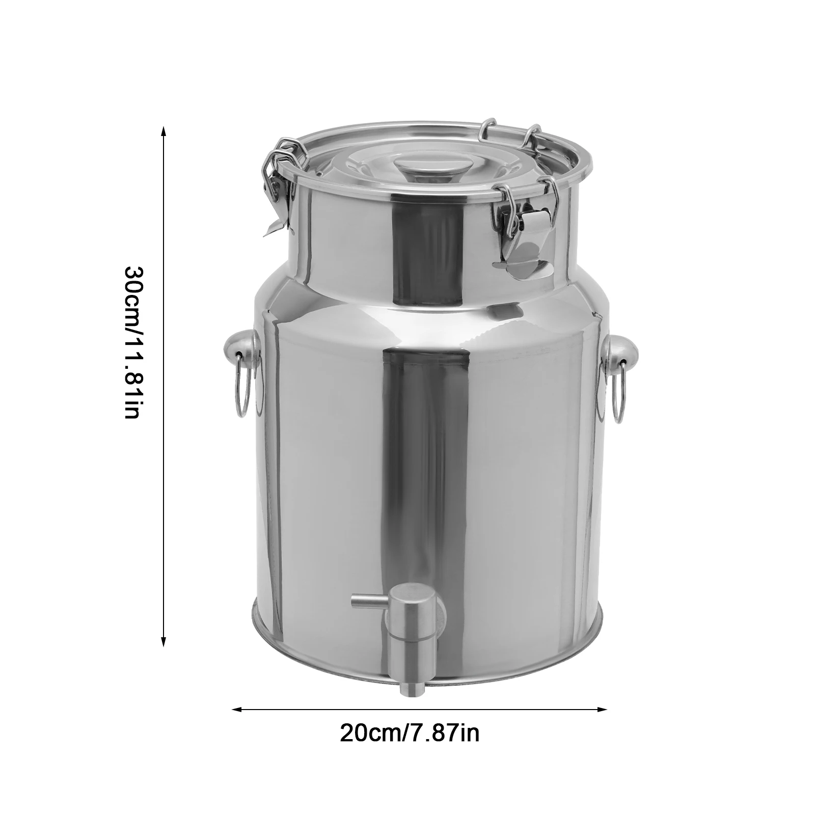 Backpack Drink Dispenser, 2.64 Gal Capacity, Food-Grade 304 Stainless Steel, Leak-Proof Design, Portable with Handles, Easy to