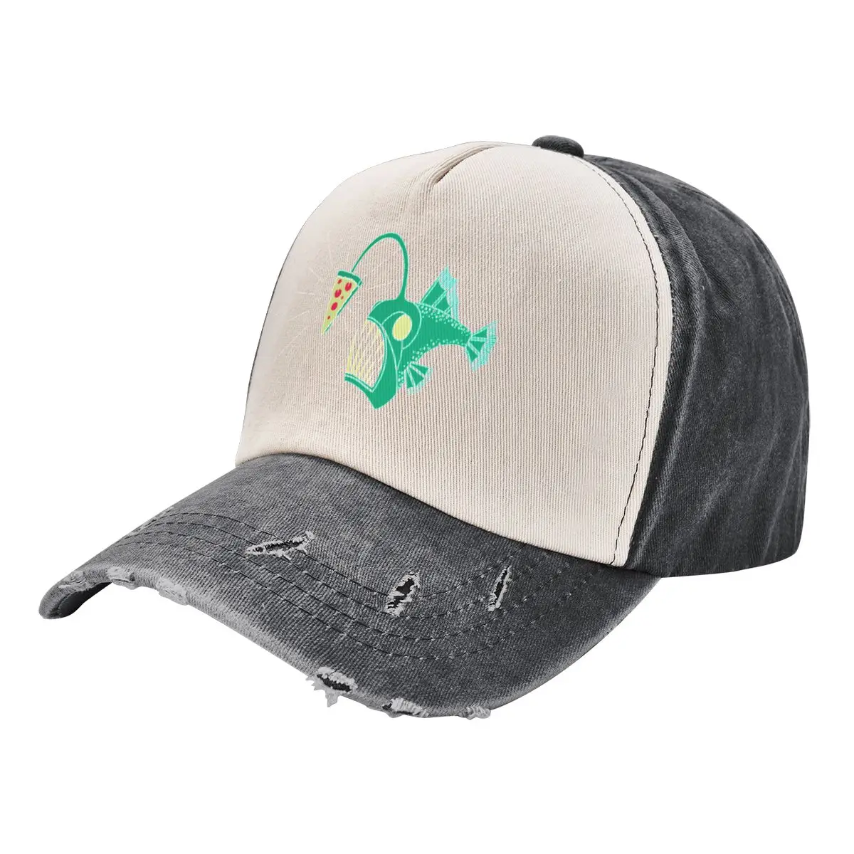 Angling For Pizza Baseball Cap Hat Man For The Sun Golf Women Hats Men's