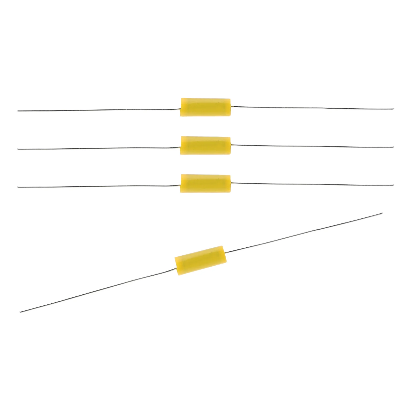 

4 Pcs Electric Guitar Accessories Capacitors for Tone Bass Axial Plastic Circuits