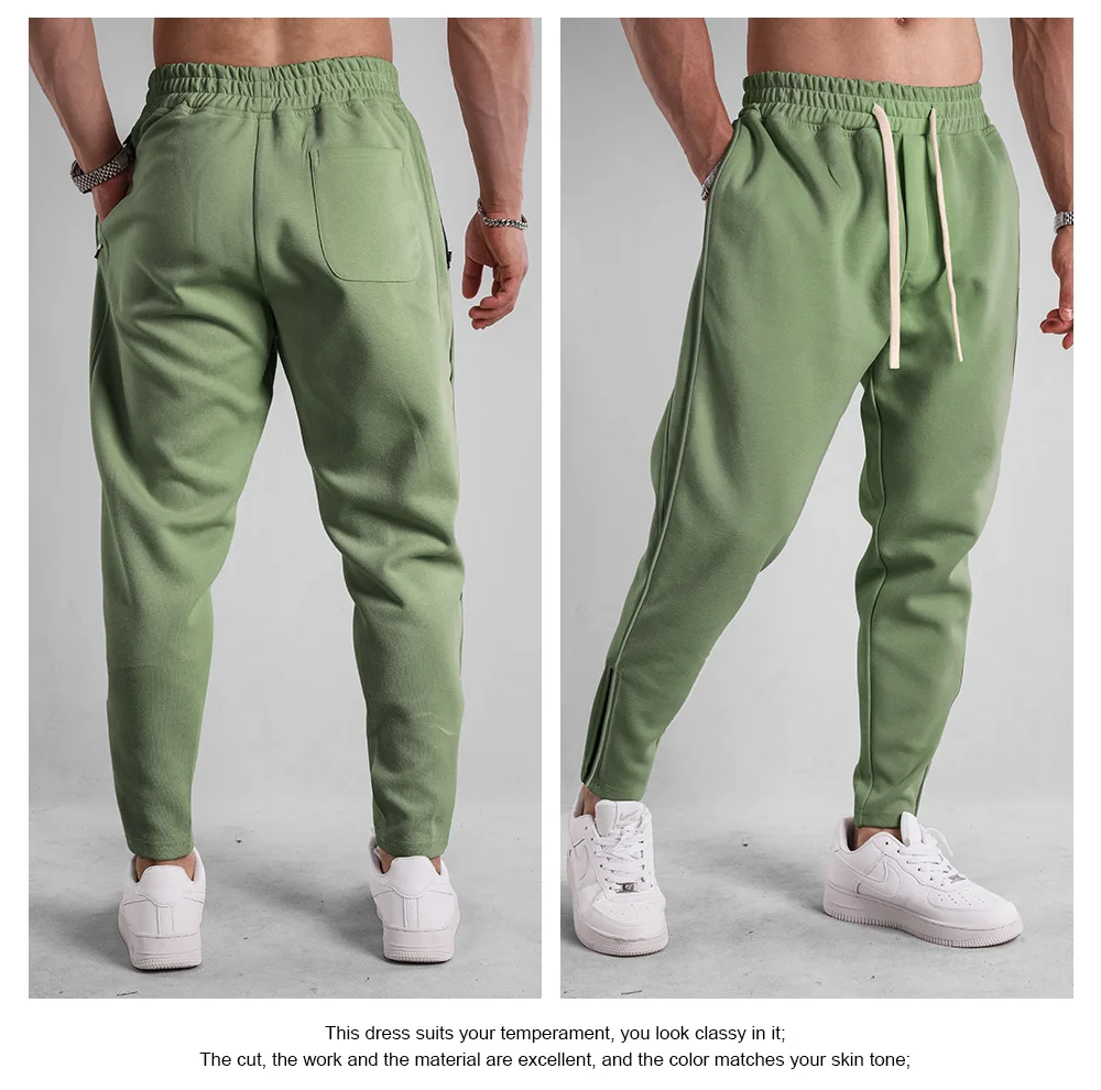 Neue Einfarbig Jogginghose Lässige Workout Hosen Herbst 1/2Pcs Leichte Cargo Hosen Outdoor Gym Fitness Kordelzug Hosen – Detail 10