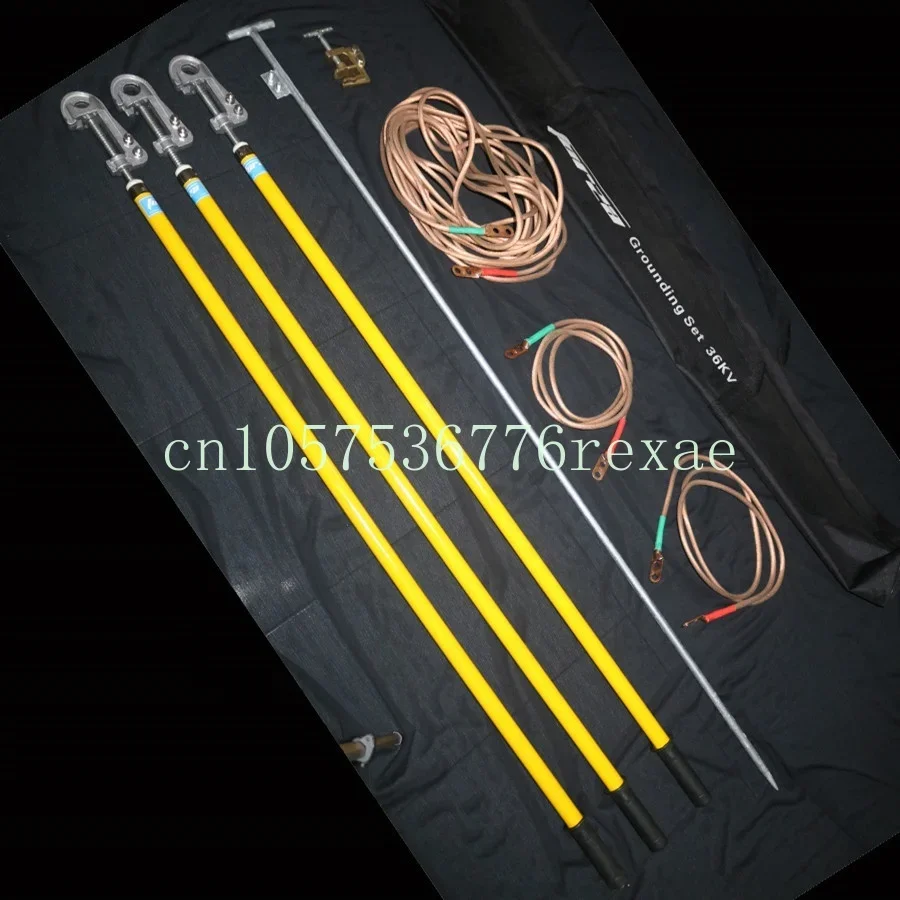 Short Circuit Grounding Wire Set 33KV High Voltage