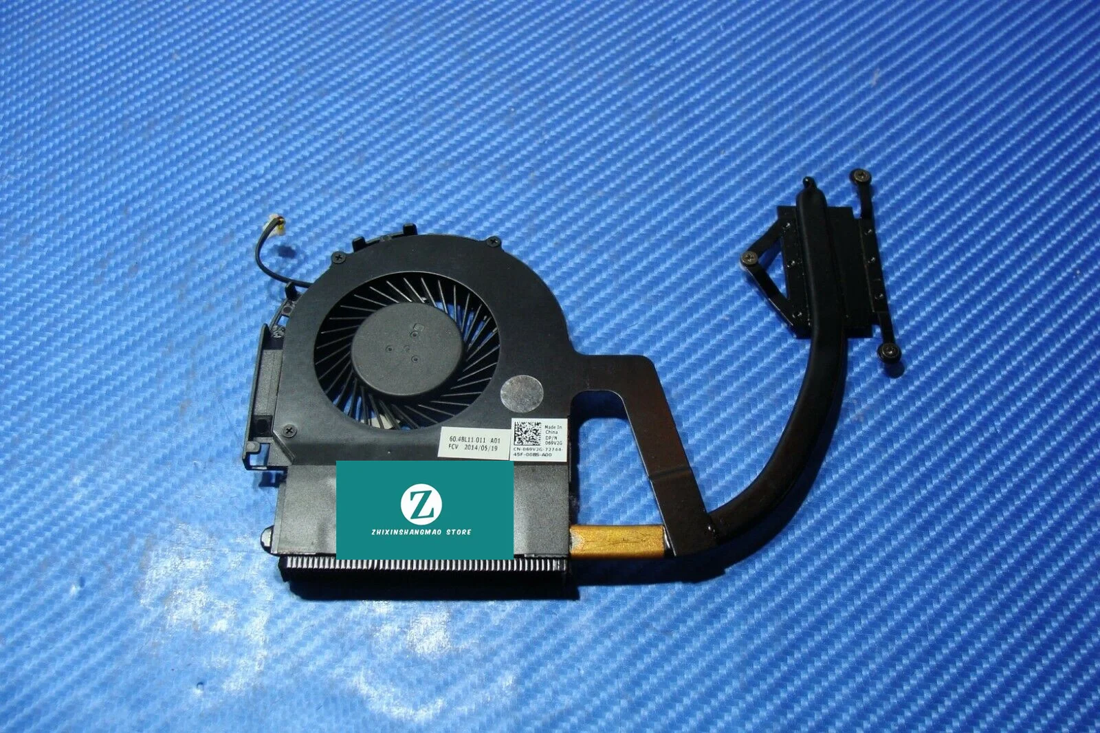 Echt Voor Dell Inspiron 7737 7746 Cpu Heatsink Fan Vergadering 0NHP25 0X1TT3