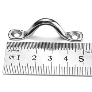 4 Stcs Handgurt 5mm Edelstahlgurt -Klammer Marine Boat Tie Fender Haken Zubehör 316 Edelstahl Stahl 8 Hauptverkäufe Edelstahlteile - №3