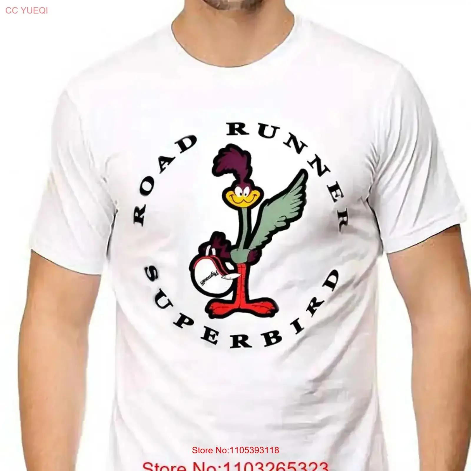 Plymouth Roadrunner Logo 100 Cotton Men's T Shirt Superbird Hemi Mopar vintage Washed graphic Top For Everyday Wear Stretched