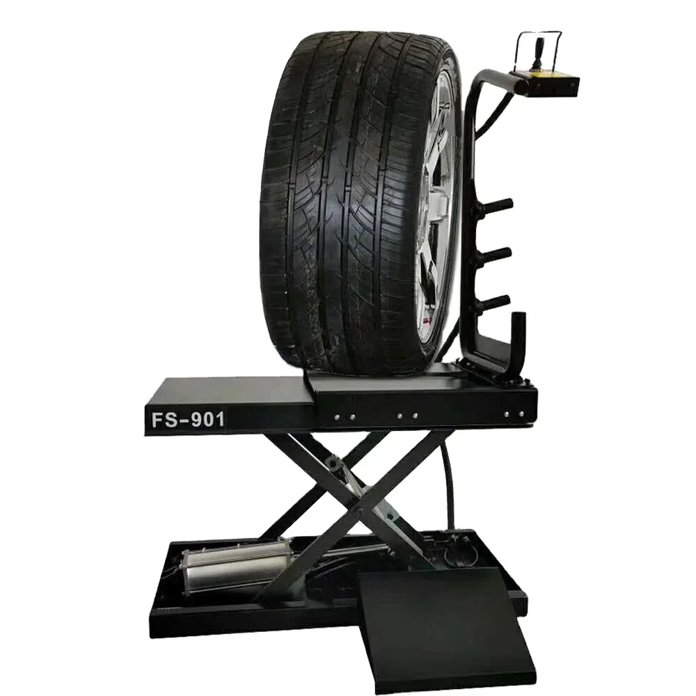 Automotive Tire Balancer Lift Car Jack Manual Wheel Changing Equipment with CE/ISO9001 Certification 12