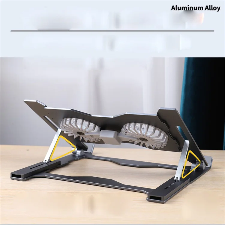 Guide Rail Automatic Shift Aluminum Alloy Laptop Holder Adjustable Ergonomic Notebook Cooling Computer Bracket For Desk