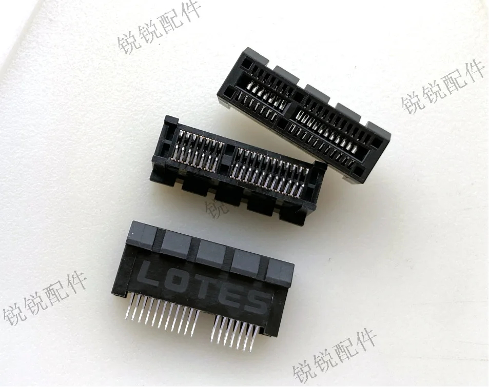 For PCI-E 36P 1X Graphics Card Slot Clip-on PCIE Connector Computer Graphics Card Socket