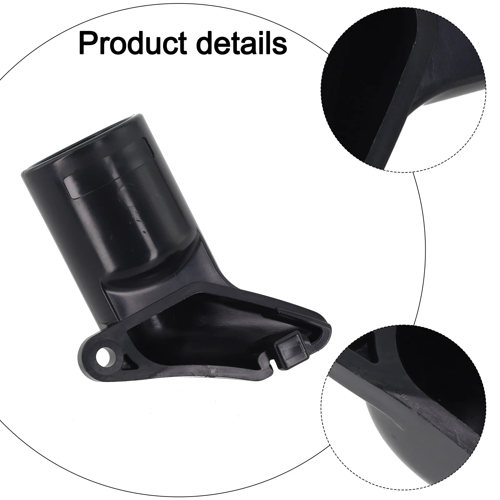 Dust Collection Attachment For Tools 419283-5 Black Circular Saw Nozzle Plastic Dust Nozzle Power Tool Accessory