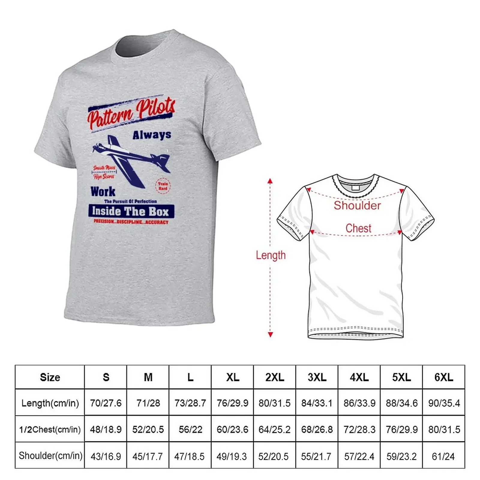 New Pattern Pilots Always Work Inside The Box T-Shirt boys white t shirts Blouse t shirts for men pack