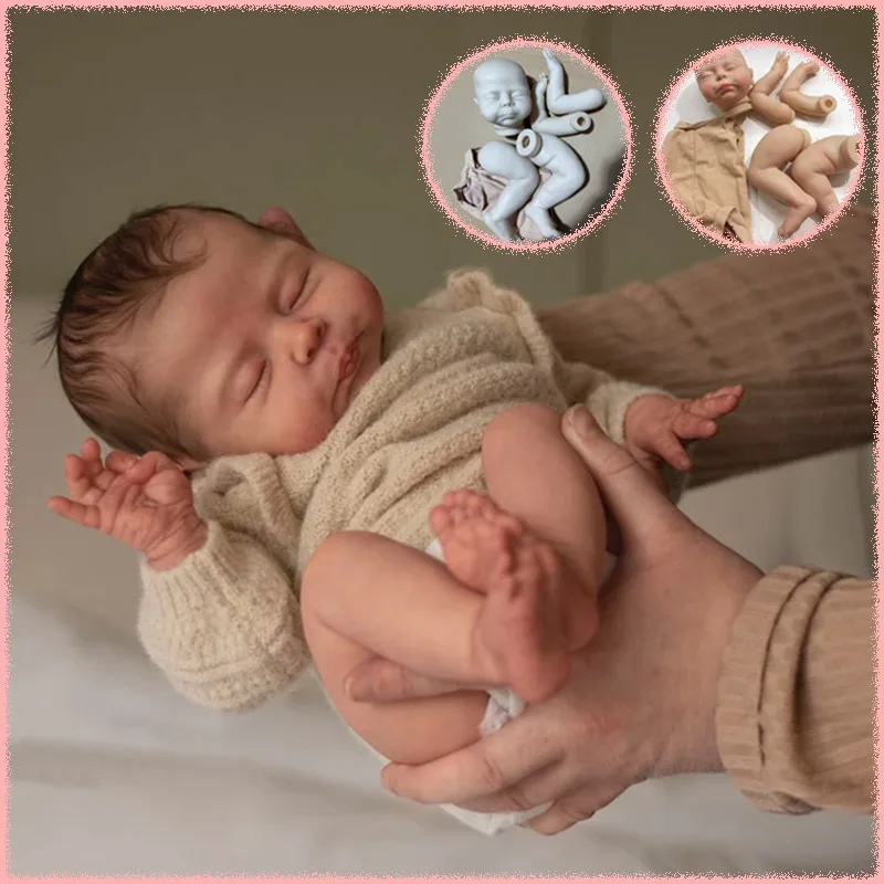 

Already Painted Kit/Un painted Blank Kit 19inch Reborn Doll Kit Christopher Lifelike DIY Doll Parts for Artists Collectible Doll