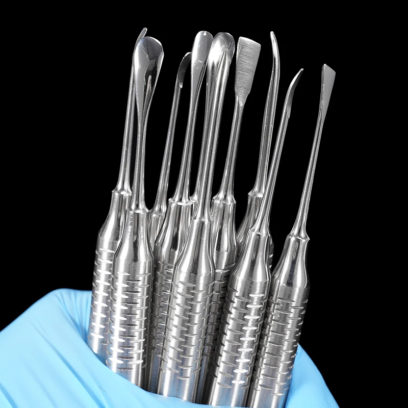 

10pcs Double Ends Dental Implant Periosteal Elevator Tool For Retracting Separator Dentist Instruments Dental Surgical Supplies
