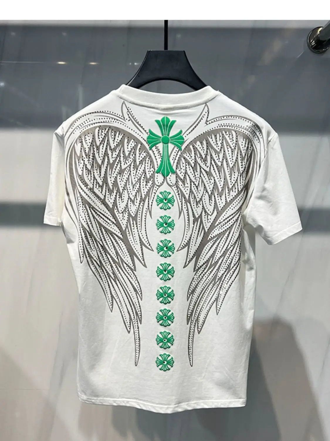 

Настоятельно рекомендуем: Мужская летняя футболка 2025 от бренда Guangzhou High Street с модным принтом, приталенная, универсальная