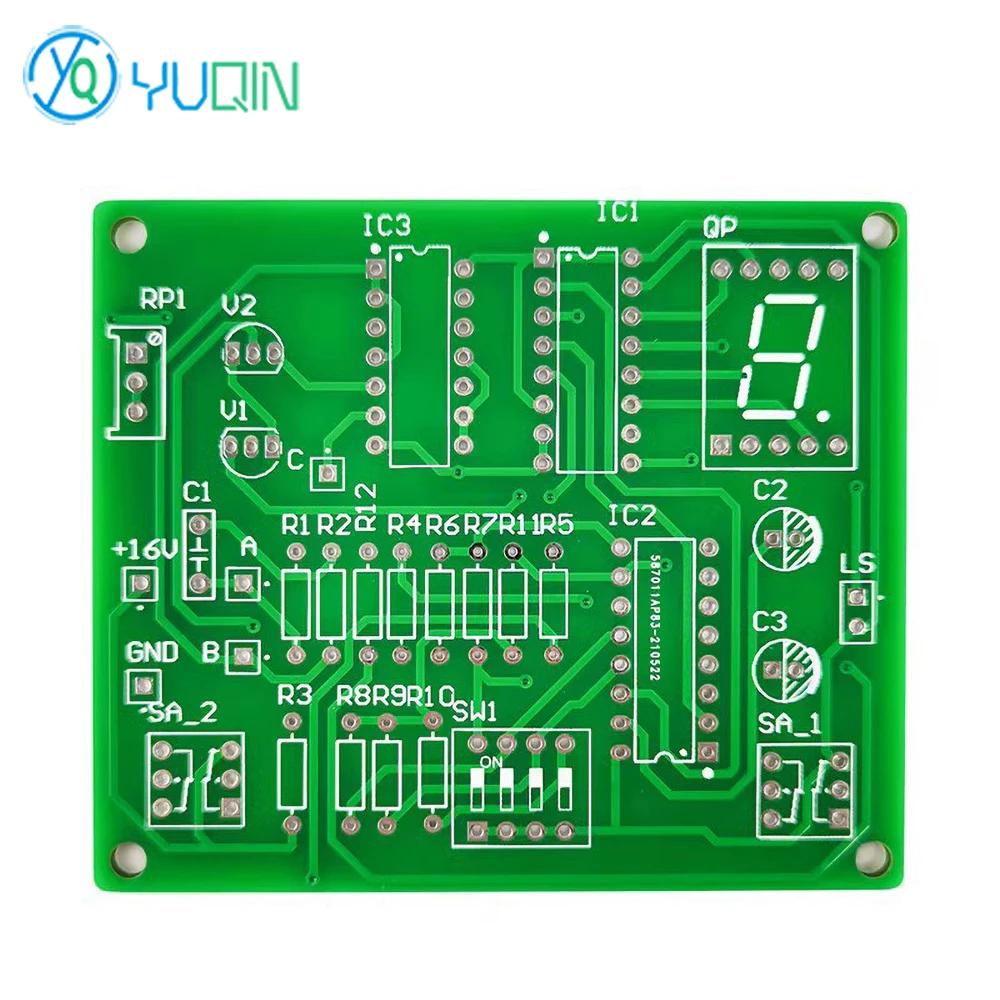 Programmable Timer DIY Electronic Kit for Practicing Welding Circuit Board and Assembling Components