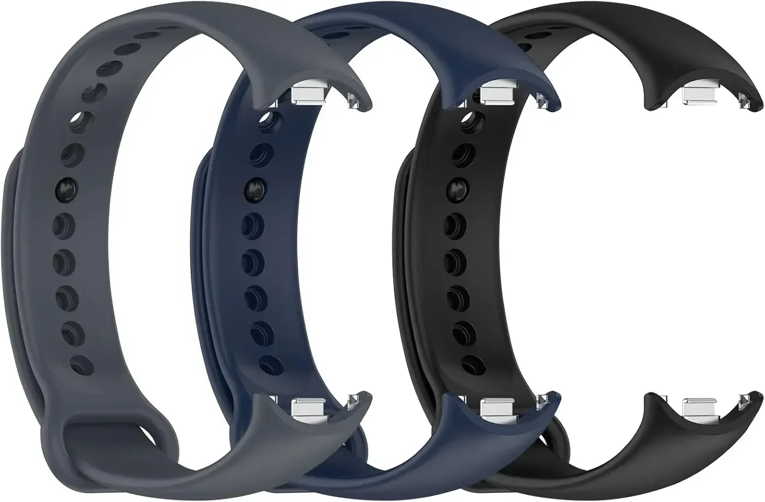 Silicone Strap for Xiaomi Mi Band 10 9 8 Strap NFC Sport Rubber Bracelet Pulseira Correas Xiaomi Smart Band 10 9 8 Accessories