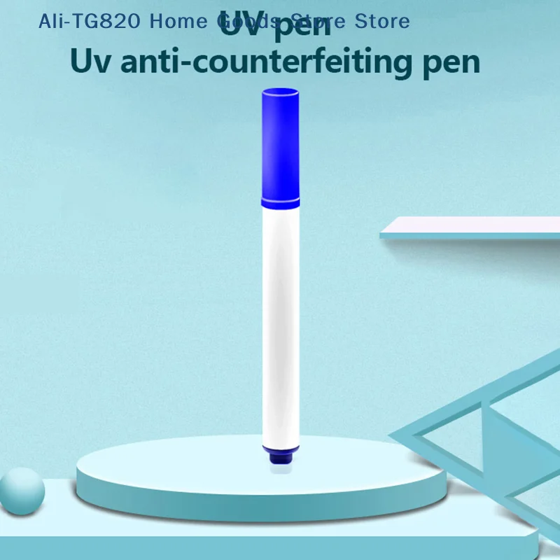

[TG820] 1 шт. Монохромная УФ-ручка-хайлайтер с невидимыми чернилами, креативная ультрафиолетовая волшебная ручка для детских праздников, подарков, необычных сувениров и игрушек