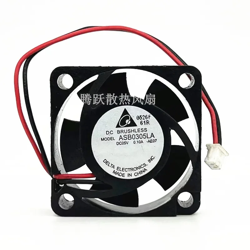 

Delta Electronics ASB0305LA DC 5V 0.10A 30x30x10mm 2-Wire Cooling Fan