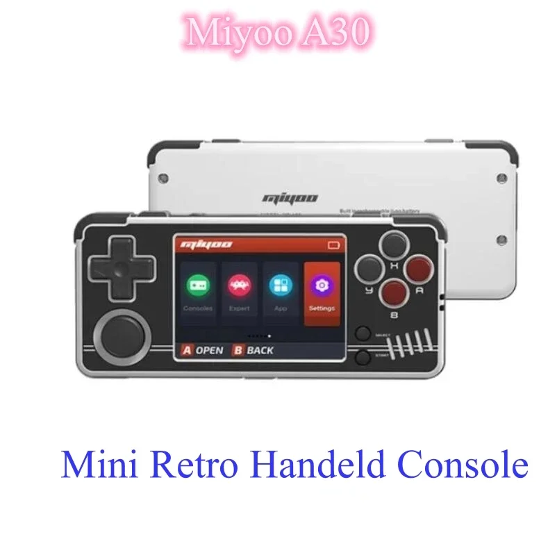 

Новая игровая консоль MIYOO A30 с открытым исходным кодом Miyoo Mini A30 ретро портативные видеоконсоли игровой плеер подарок для детей
