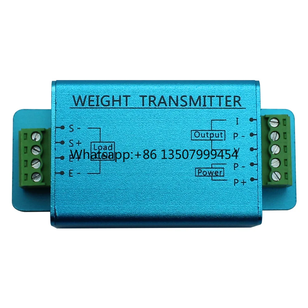 High Precision 0-5V Weighing Transmitter for Belt Scale 0.05% Accuracy 100KHz Sampling Rate Load Cell Amplifier