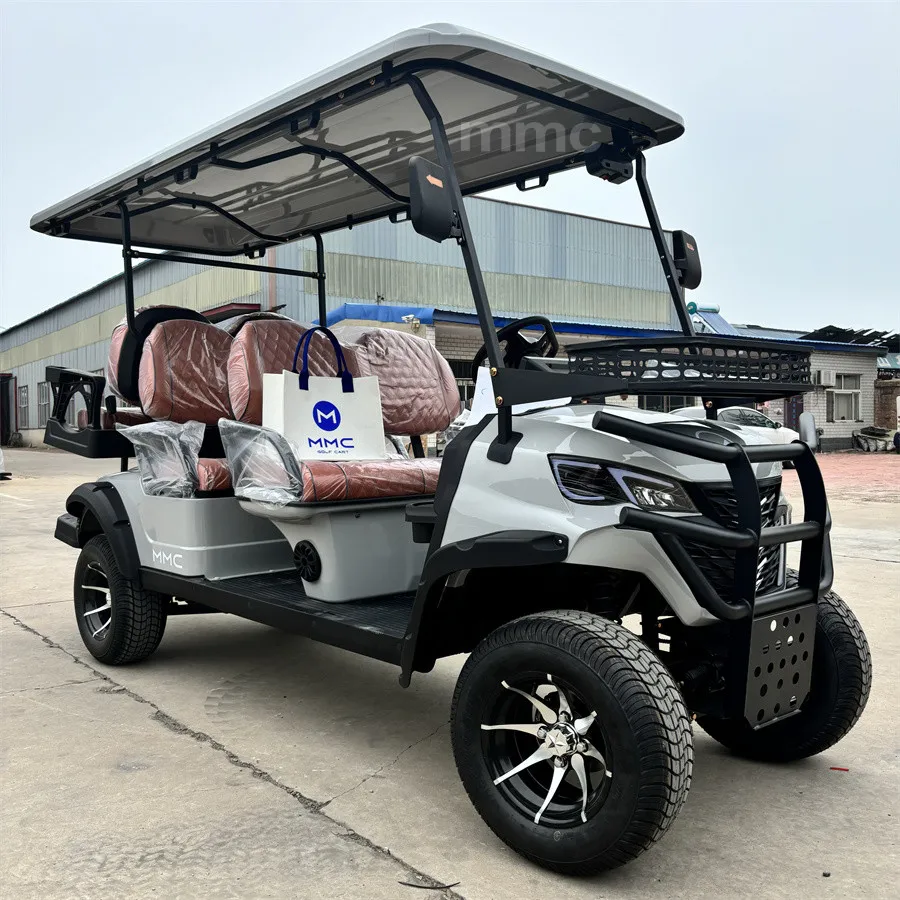 6 Seater Golf Carts Electric 7kw Lithium Battery 72V 120AH Electric Golf Cart Off Road