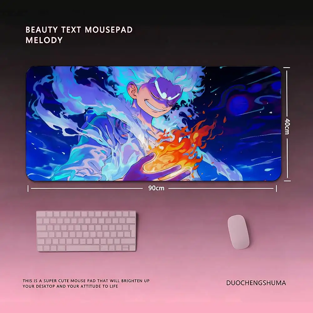Anime-o-One Piece-S Mouse Pad Computer Mat Deskpad Laptop Keyboard Mat Office Large Landscape Mousepad