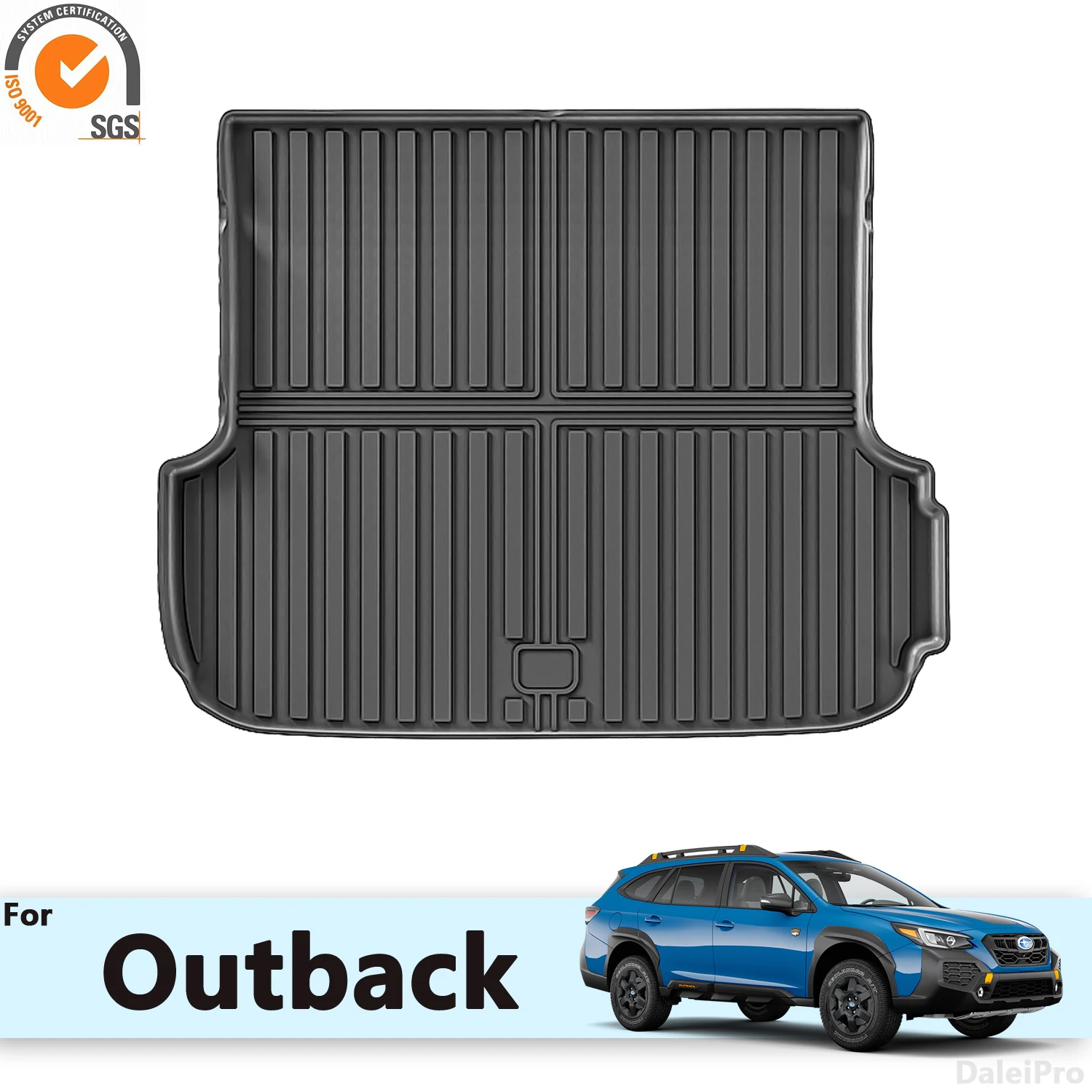 For Subaru Outback 2020-2023 2024 2025 Car Rear Trunk Mats All-Weather Cargo Liner Custom Fit Cargo Mats TPE Cover Accessories