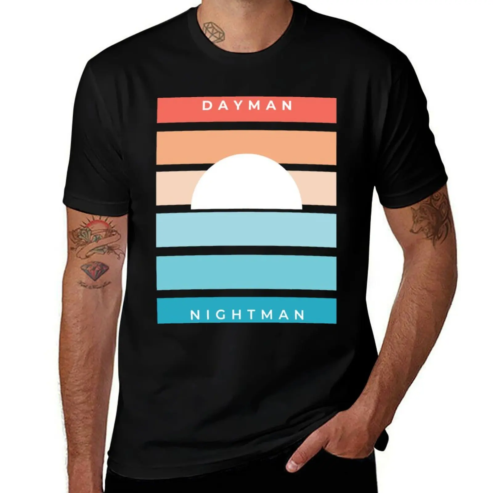 

DAYMAN NIGHTMAN - It_s Always Sunny T-Shirt t shirt personalised men t shirt cotton 100% man t shirt designer T-Shirt