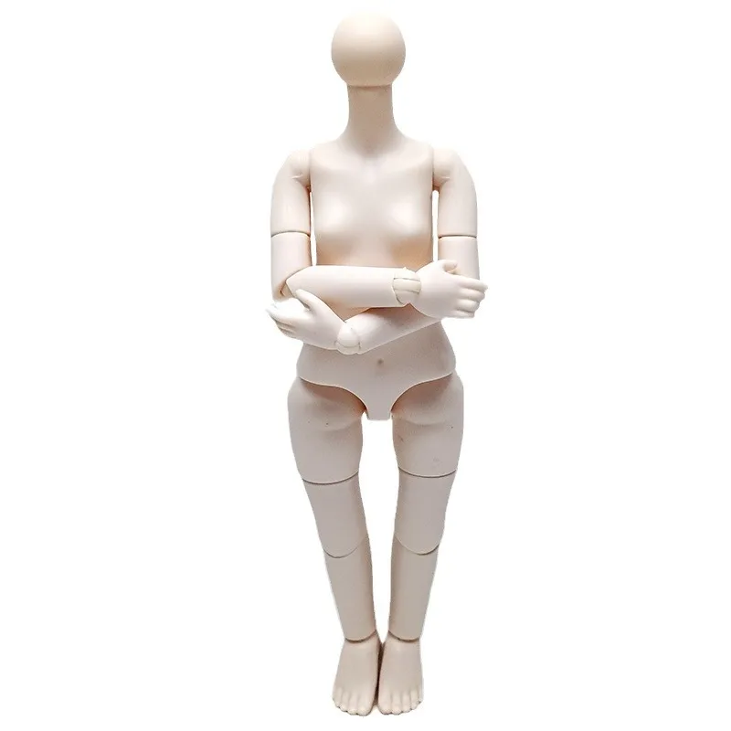 1/6 Doll Body 30cm Doll Accessories Multi-jointed White Muscle Vegan Body Girls Dress Up Toys Children DIY Toy Birthday Gift