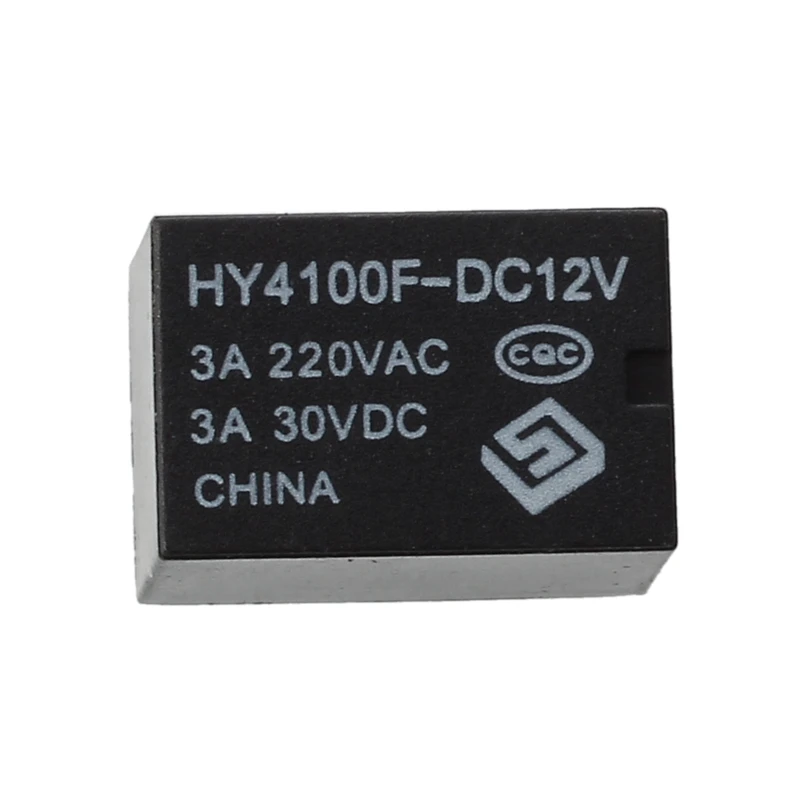 Mini relé electrónico, 40 piezas, cc 12V