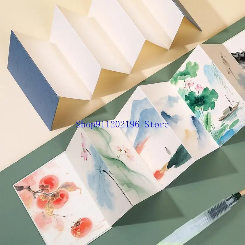 

P82A Art Paper Expandable Paper Texture for Acrylic Inks Wash Painting