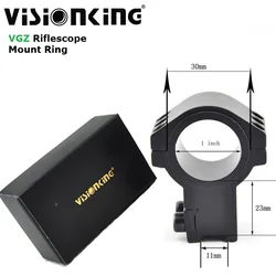 Visionking Scope montuje 25.4mm 30mm Tube Mount wysokiej jakości pierścienie montażowe aluminium dla. 223 .308 .50 Cal 11mm wysoko montowane pierścienie