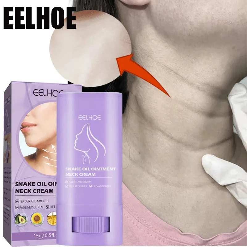 Pescoço Anti-Rugas Creme Vara, Anti-Envelhecimento, Levantamento, Refirmamento, Linhas Finas, Hidratante, Clareamento, Beleza, Cuidados com a Pele, Coréia Cosméticos