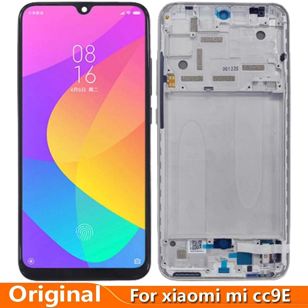 

6.01" For Xiaomi Mi CC9e LCD Display With Frame Touch Screen Digitizer Sensor Replacement Parts Assembly Best Quality Cheap