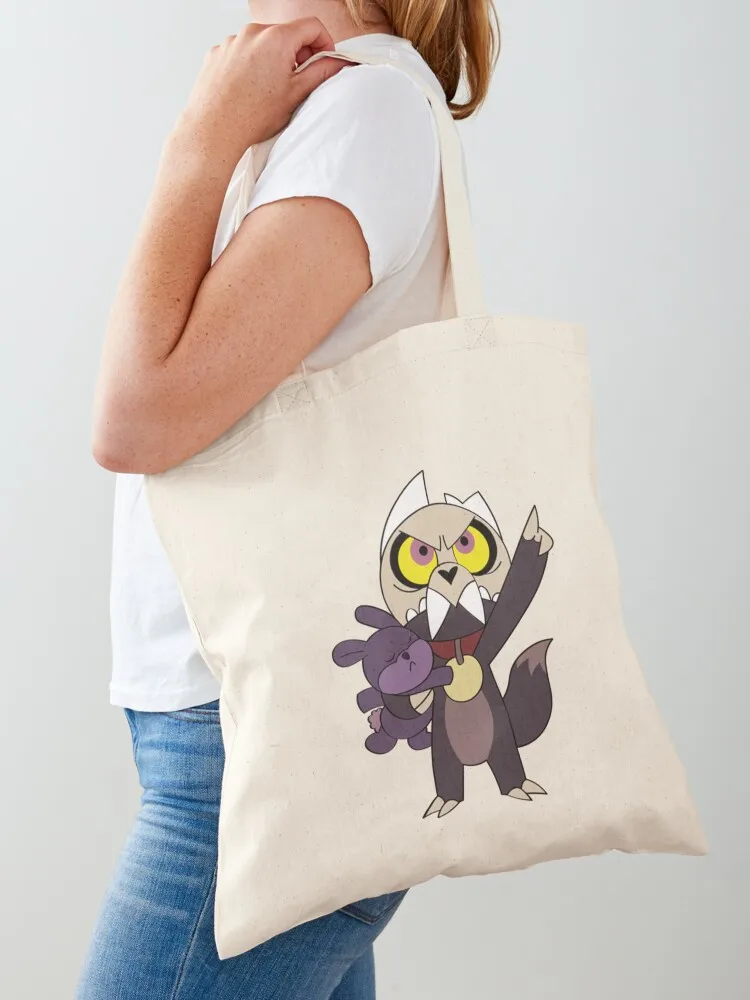 

King and rabbit plush Tote Bag Canvas bag bags for women tote bag women reusable grocery bags