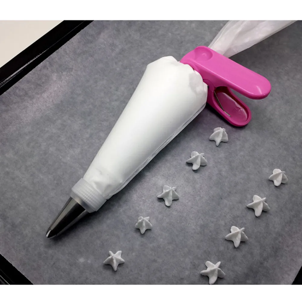 10Pcs ABS Plastic Sealing Clips Food Bag Clamps Snack Bag Clips Strong Grip Home Kitchen Office Use Assorted Colors