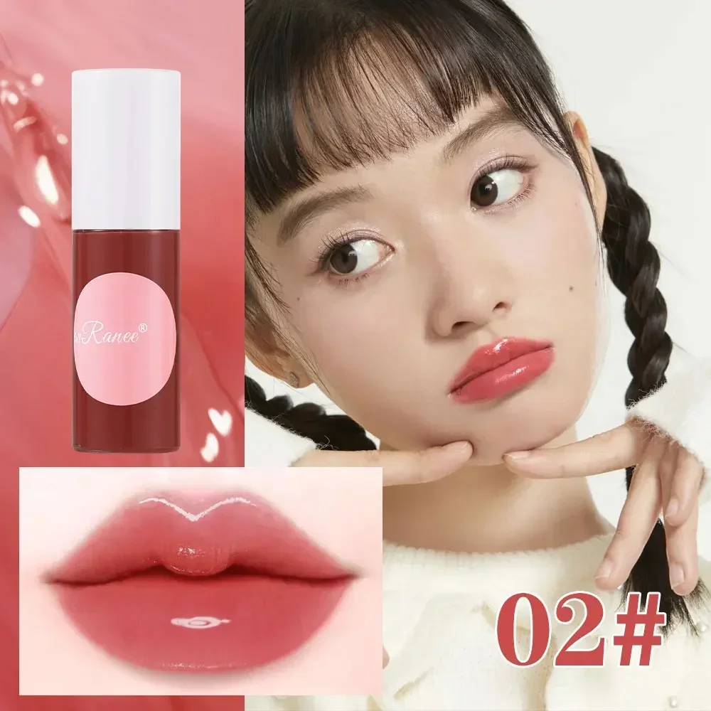 Mini 10 Colors Liquid Lip Gloss Waterproof Non-stick Long Lasting Sexy Red Mirror Glass Moisturize Lipstick Water Rouge Makeup