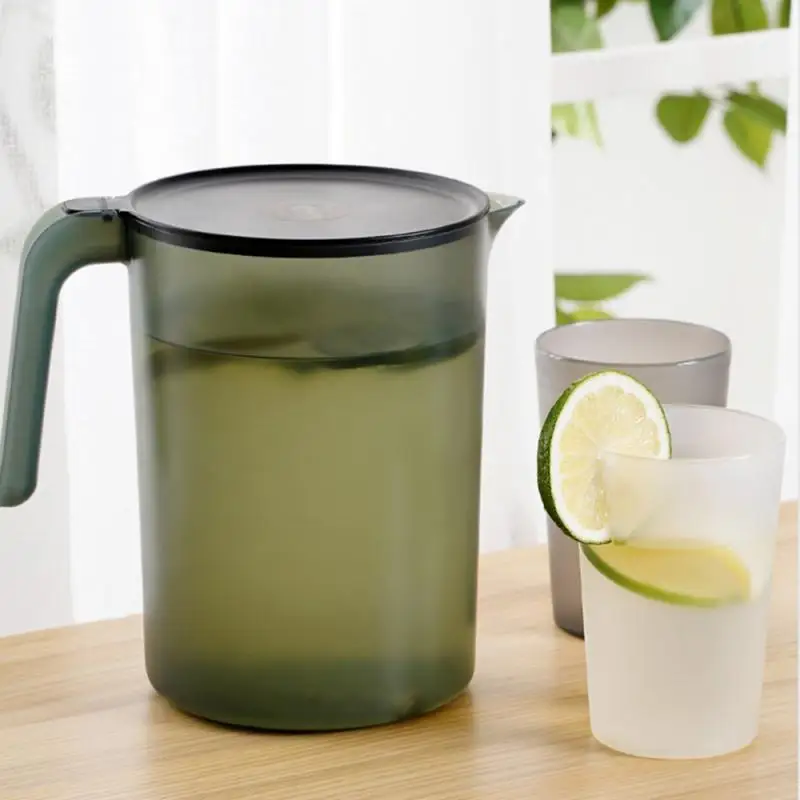 Chaleira Fria de Grande Capacidade, Casa Simples, Plástico, Transparente, Jarro, Resistente ao Calor, Jarro de Água Fria, Bule, 2000 ml, 2500ml