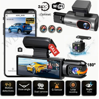2/3 Channel 1080P Dash Cam for Cars WIFI Car Dvr Camera night vision Front inside Rear View Camera for Vehicle Car Accsesories
