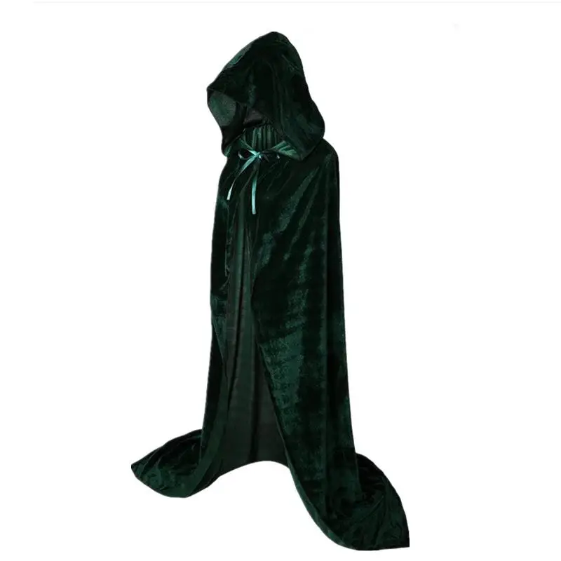 Fsia de loween para Adultos, Robe de Deus da Morte, Robe Longo de Mago, Vestuário Étnico F, Fsia Tradiciona...