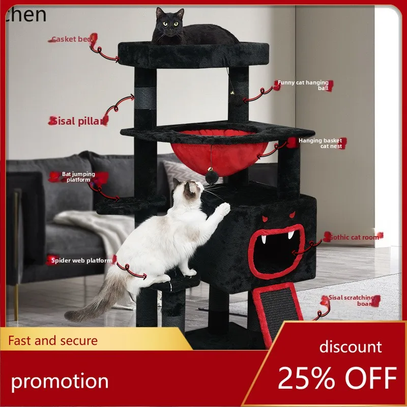 

YFY Gothic Climbing Frame House Scratching Board Durable Toy