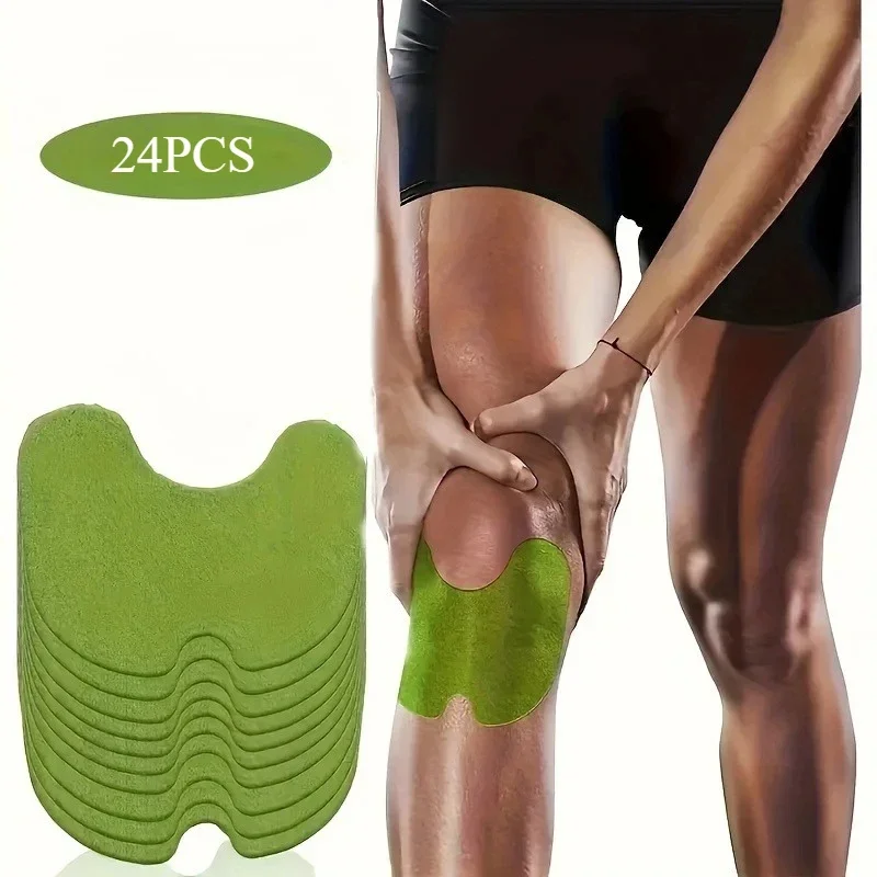 24PCS Neck Shoulder and Knee Patch Acupuncture Patch Heat Long-lasting Warm Knee Protector Brace Pad Knee Brace Sleeve  Rib Work