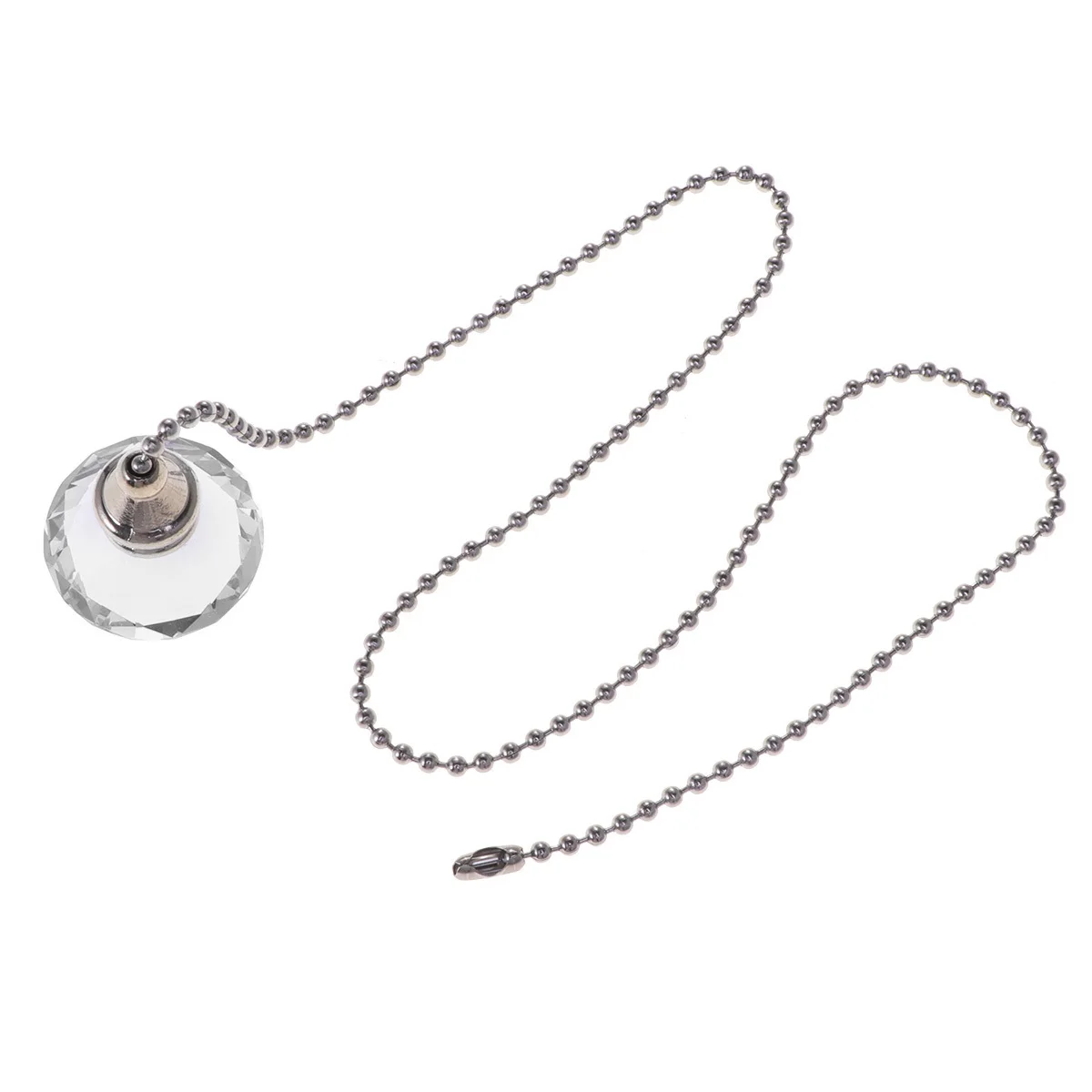 

2Pcs Crystal Diamond Hanging Pendant Fan Switch Delicate Transparent Xmas Hanging Pendant Stylish House Decor Christmas Ornament