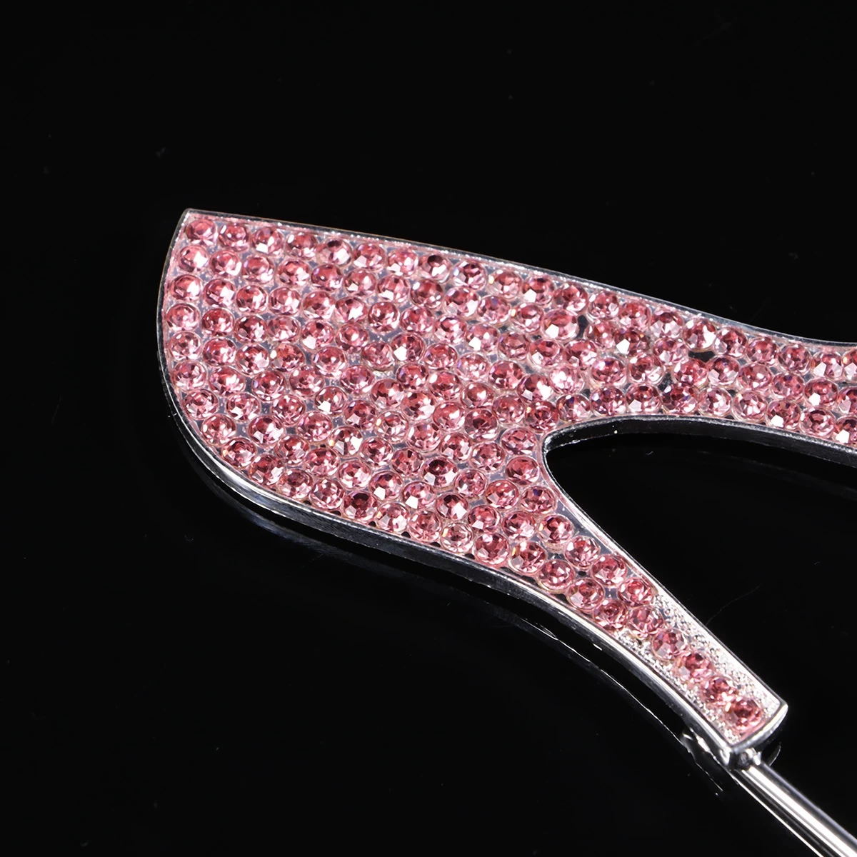 

High Heels Shaped Cake Topper Rhinestone Picks Cupcake Food Decoration Bride Wedding Party Supplies Anniversary Bright Stylish