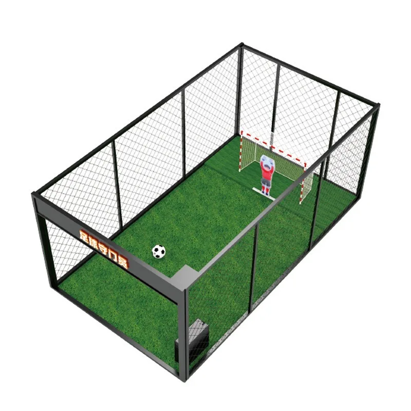 Indoor intelligent simulated football experience hall, sports hall simulated football experience