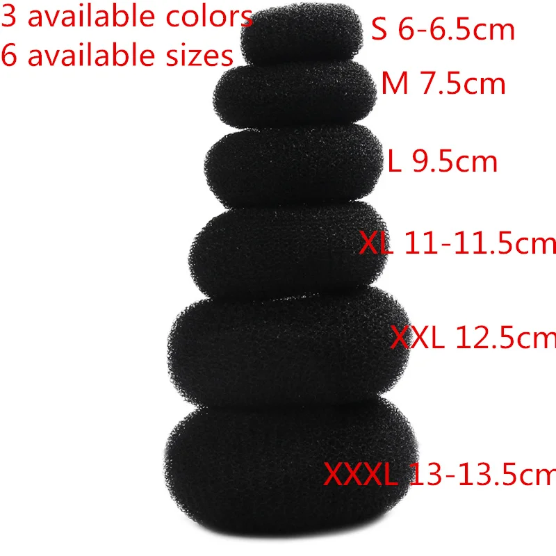 Hair Bun Maker Donut Magic Foam Sponge Easy Big Ring Hair Styling Tools Hair Style Hair Accessories For Women