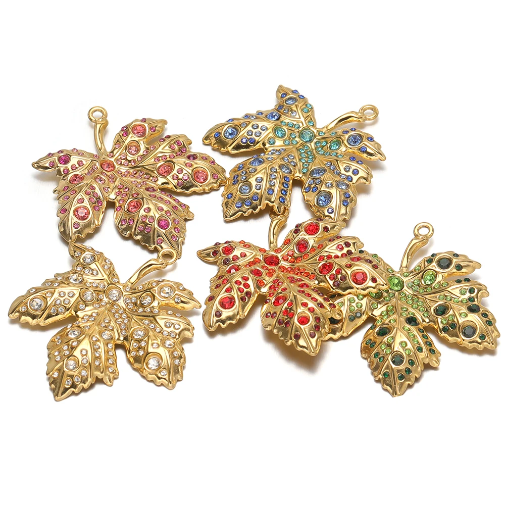 2-pecas-de-pingentes-de-folha-de-bordo-em-aco-inoxidavel-com-zirconia-para-diy-brincos-femininos-fabricacao-de-joias-berloques-para-colares-e-decoracao-de-pulseiras-atacado