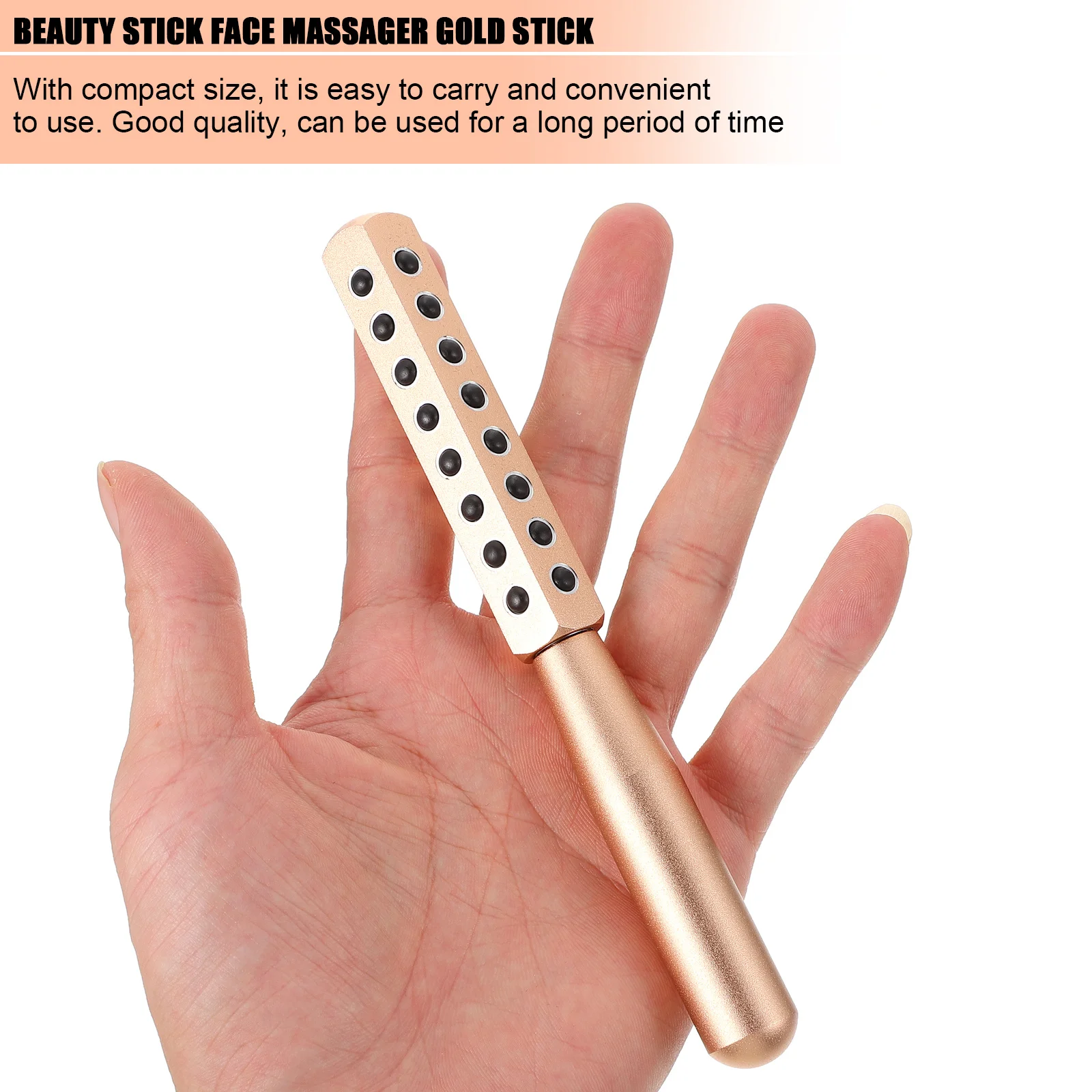 

1pc Facial Massaging Stick Rolling Face Massage Tool For Anti-Wrinkle Skin Care Practical Beauty Stick Manual Facial