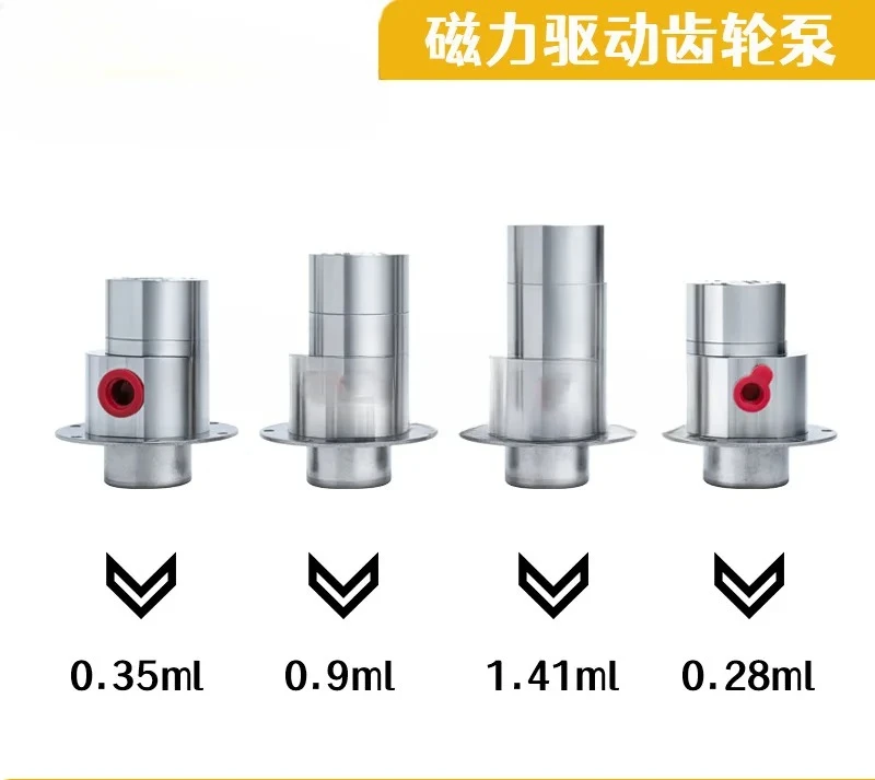 acid and alkali heating food grade pressure filling metering magnetic pump